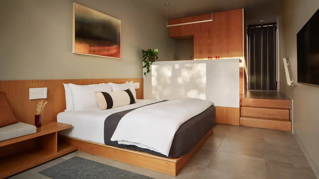 SoCo suite with calm, restorative interiors