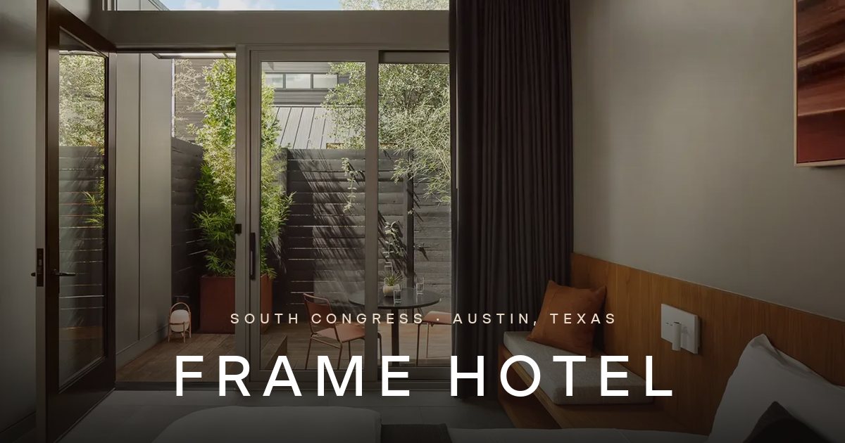 Frame Hotel - Treehouse — TX 78704